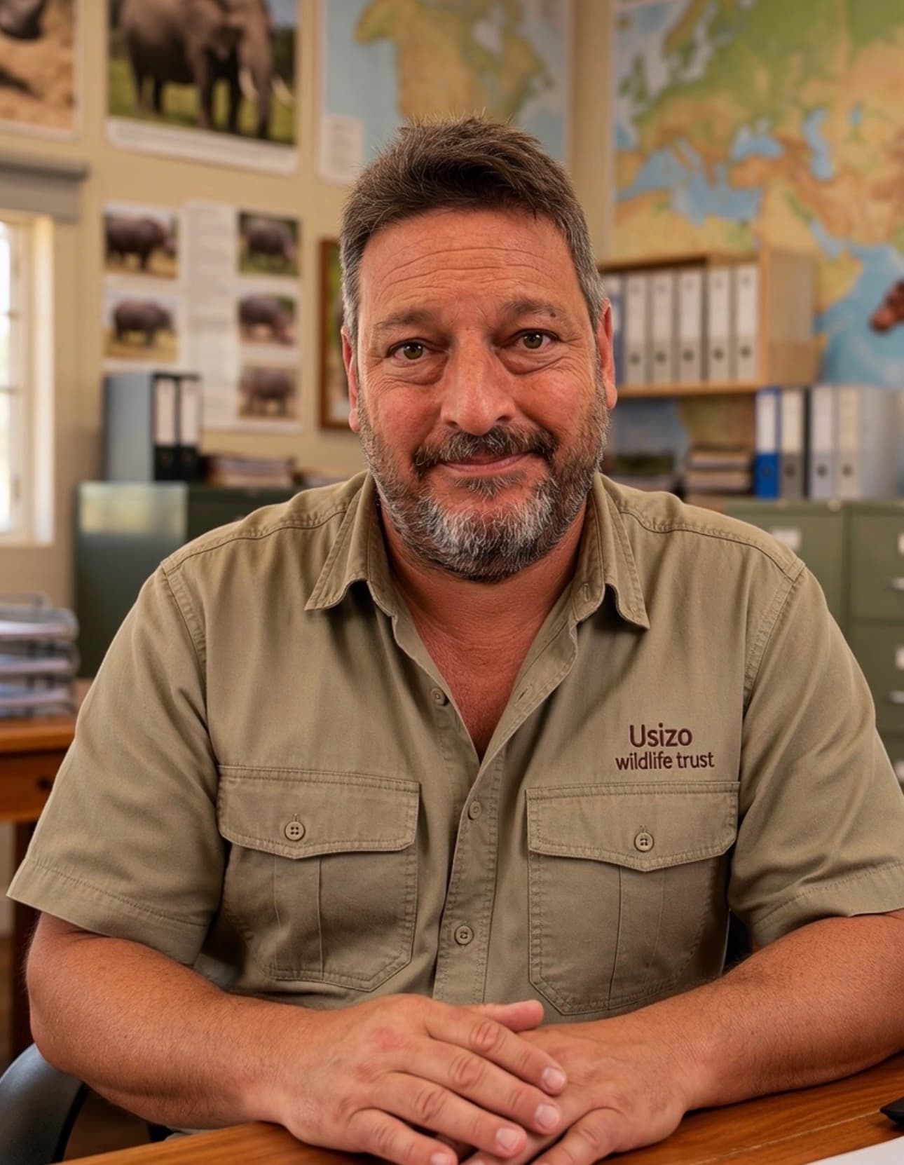 Pieter Joubert, founder of Usizo Wildlife Rescue.